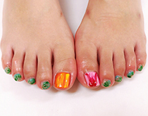 フットジェルネイル